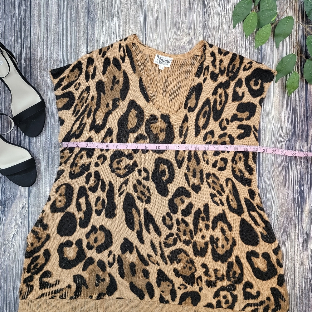 Show Me Your MuMu Leopard Knitten Carter Tunic - Picture 7 of 8